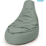 Drop & Sit - Zitzak Stoel Volwassenen - 95 x 75 cm - Beanbag Sage - Waterafstotend - Voor Binnen en Buiten