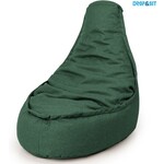 Drop & Sit - Beanbag Chair Adults - 95 x 75 cm - Beanbag Green - Water Repellent - For indoor and outdoor use