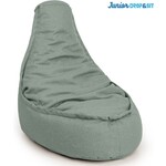 Drop & Sit - Beanbag Chair Durable - 100% Recycled PET Bottles - Light Green - Junior - For indoor and outdoor use