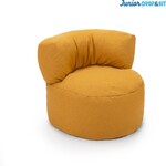 Drop & Sit - Beanbag Chair Junior - Yellow - 70 x 50 cm - High chair with filling for Indoors