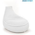 Bobbelhome - Beanbag Chair Junior 75 x 55 cm - Beanbag Ecru - beanbag with filling for indoor use