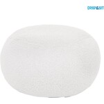 Bobbelhome - Pouf - Teddy - White - 50 cm