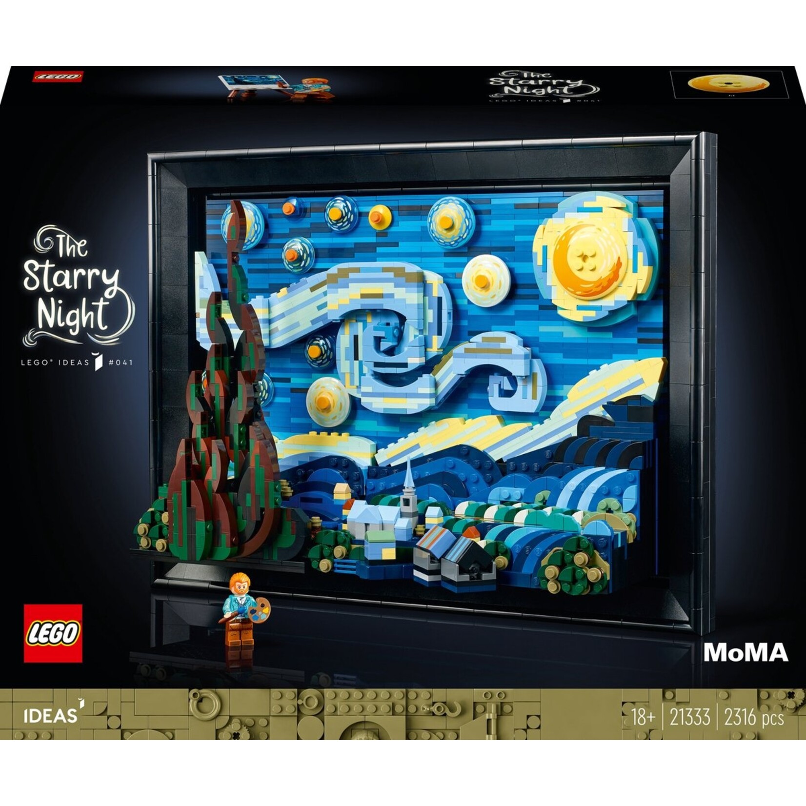 LEGO LEGO - Ideas - Vincent van Gogh - The Starry Night