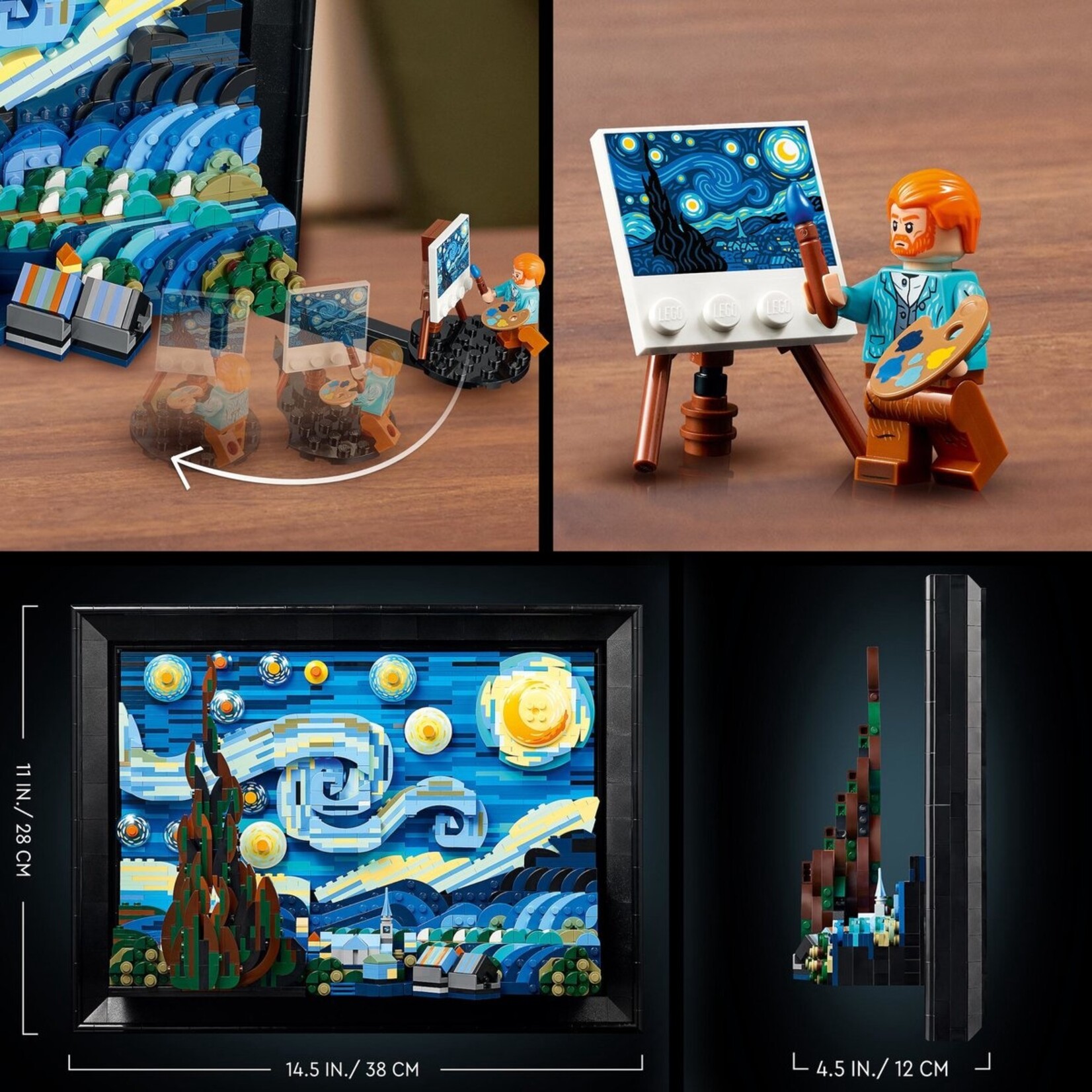 LEGO LEGO - Ideas - Vincent van Gogh - De sterrennacht