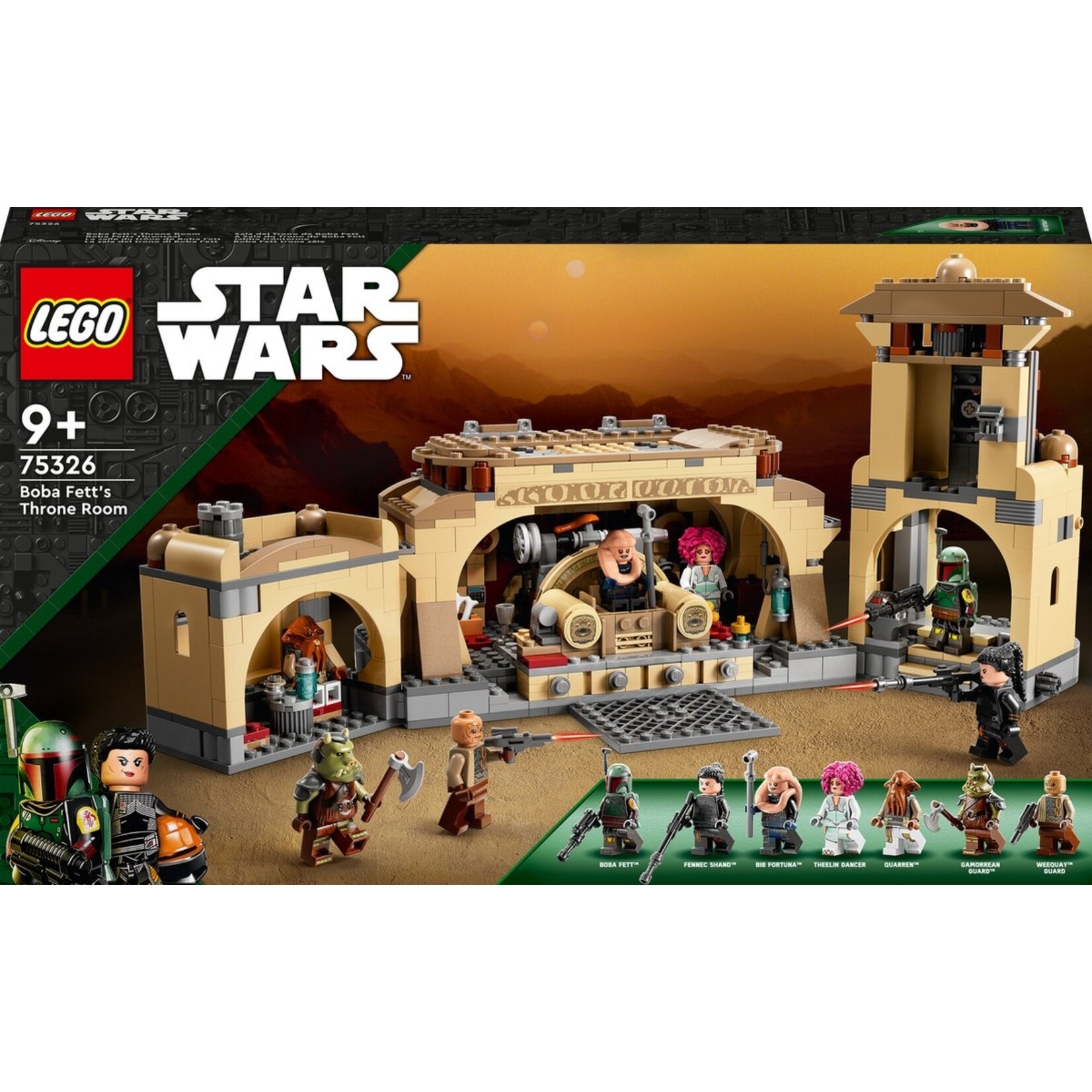 LEGO LEGO - Star Wars - Boba Fetts Troonzaal 75326