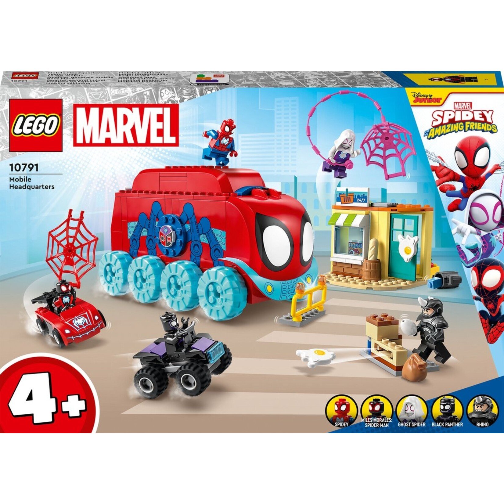 LEGO LEGO - Marvel - Team Spidey's Mobile Headquarters