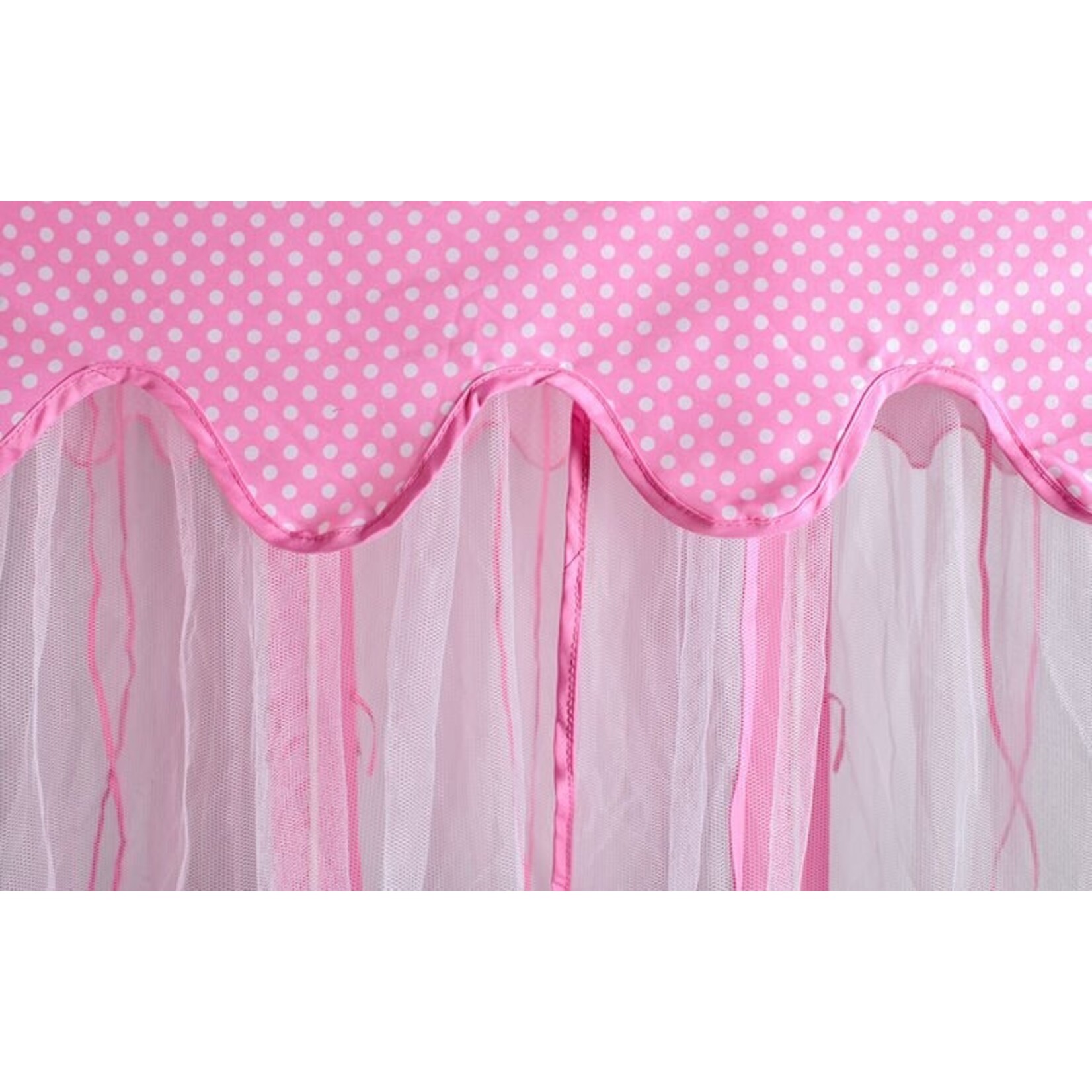Bobbel Home Bobbel Home - Speeltent voor Kinderen - Met Bodem - 135x135x140cm - Roze