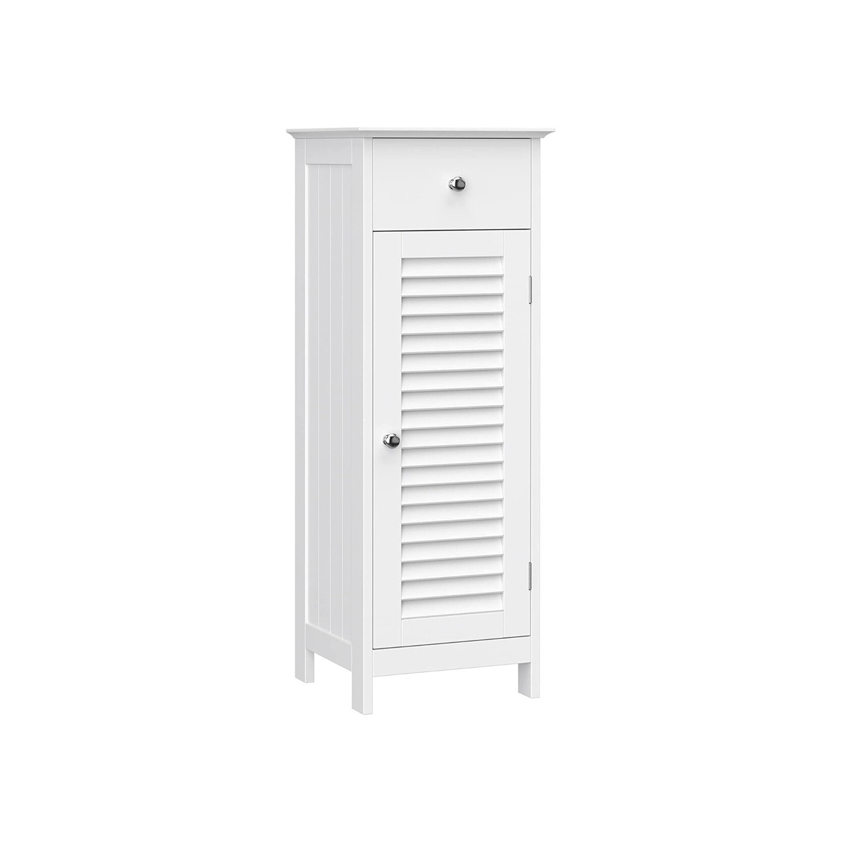 Bobbel Home Bobbel Home - Bathroom cabinet - 1 Drawer - 1 Door - Wood - White