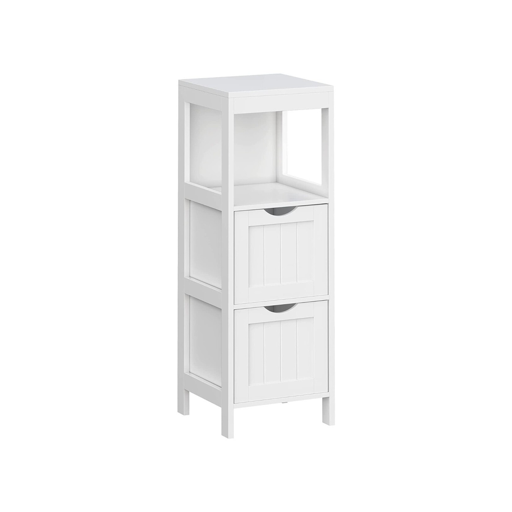 Bobbel Home Bobbel home - Bathroom cabinet - Medicine cabinet - 2 drawers - 1 open surface - Wood - White