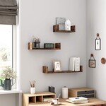 Bobbel Home Bobbel Home wall shelf in U-shape, set of 3, floating shelf in vintage style