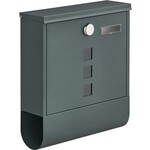 Bobbel Home Letterbox with lock - Wall mounted - Anthracite