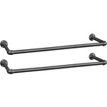 Bobbel Home Clothes rack set of 2 - up to 50 kg - Metal - Industrial - Black