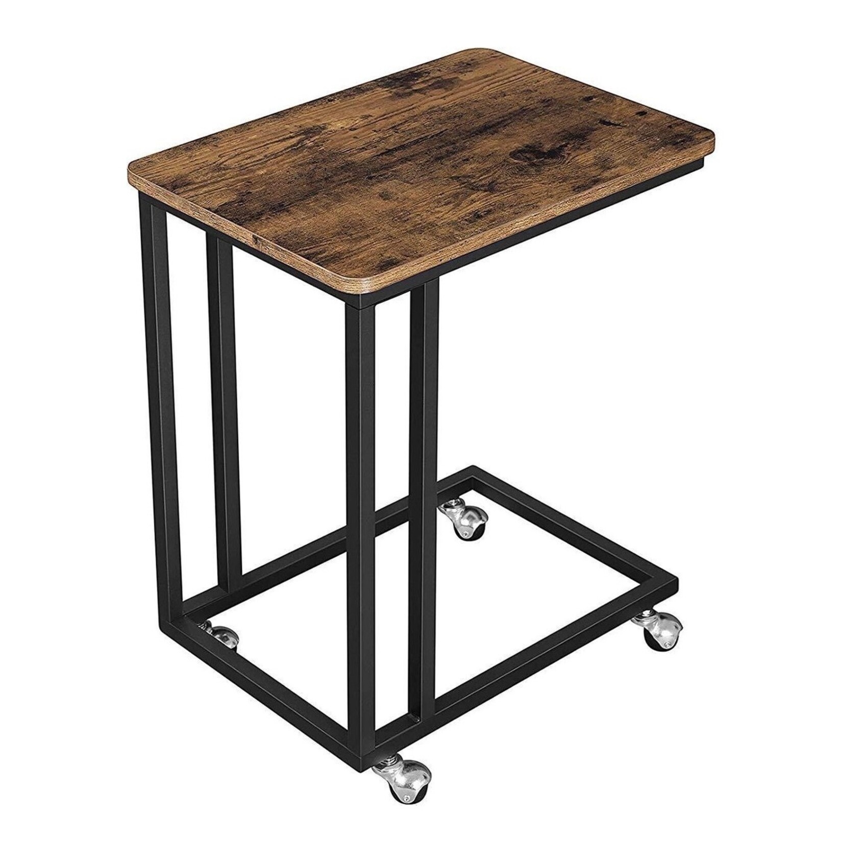 Bobbel Home Parya Home - Side Table On Wheels - Vintage - Industrial