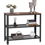 Bobbel Home Dok Home - Side table - Industrial - Wood/Metal - 101,5x35x80 cm