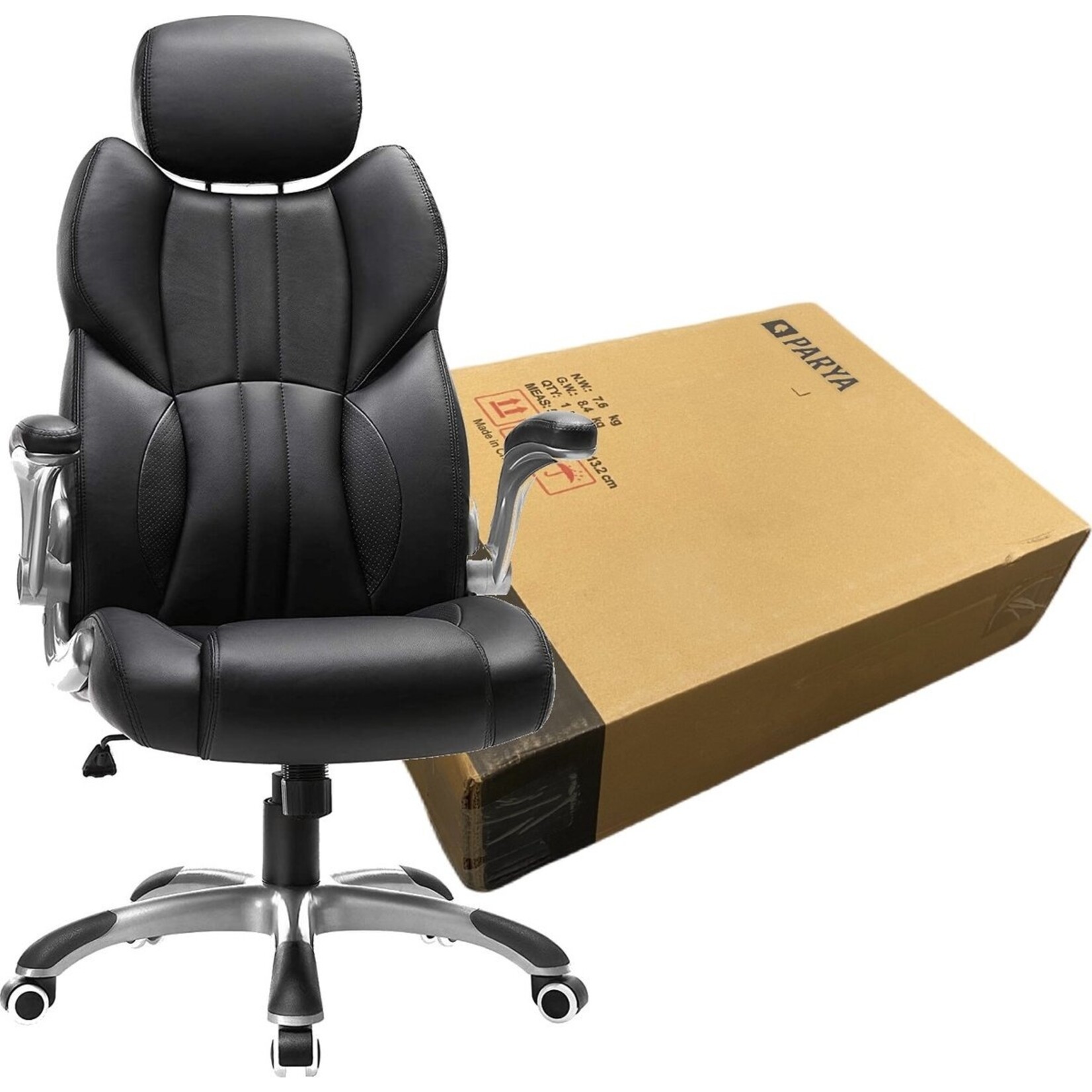 Bobbel Home Bobbel Home - Ergonomische bureaustoel - Zwart