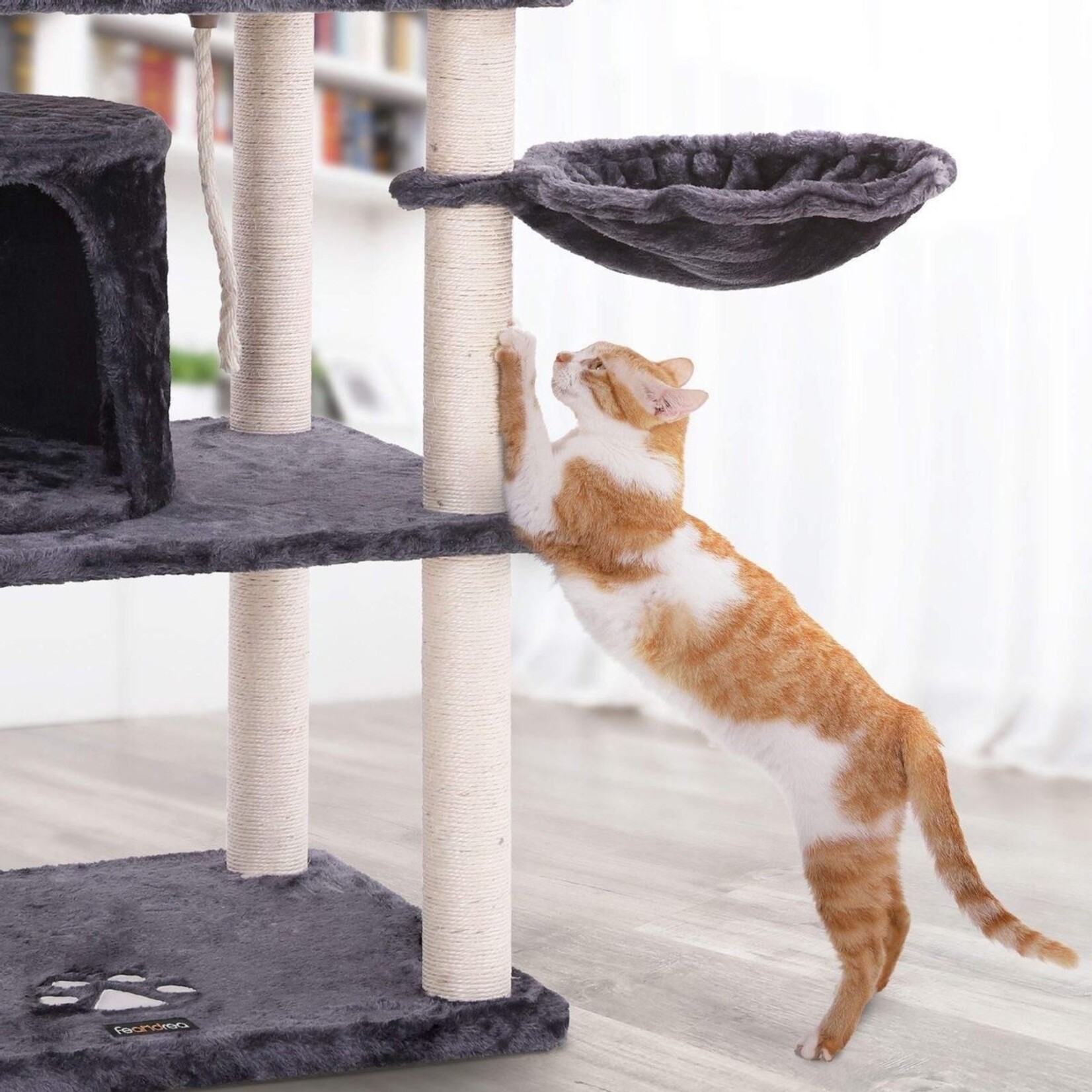 Bobbel Home Cat Tree XL 152 CM - Luxury Cat House - Scratch Post - Cats - Cat