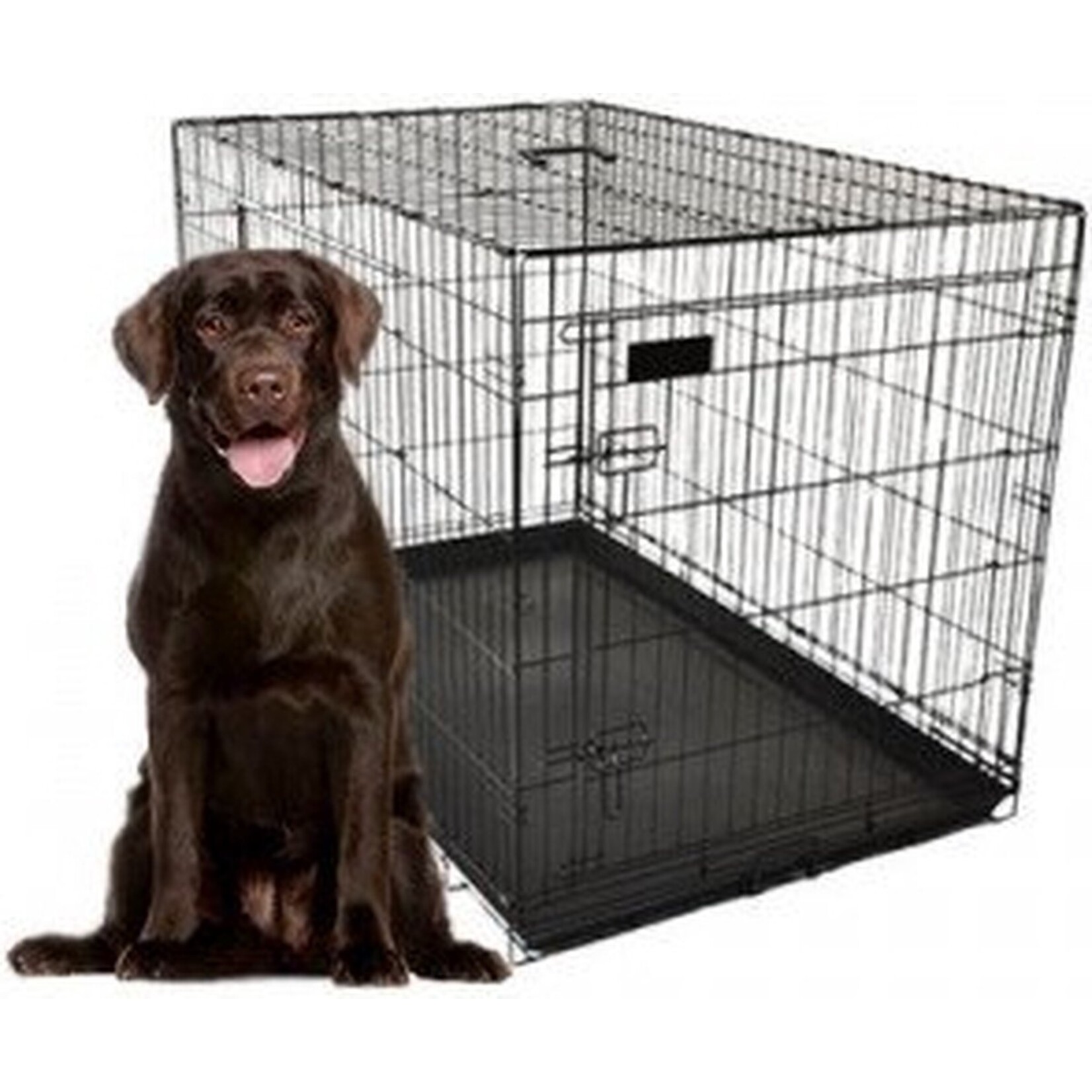 Bobbel Home Dog Kennel - Black - 91 x 57 x 64 cm