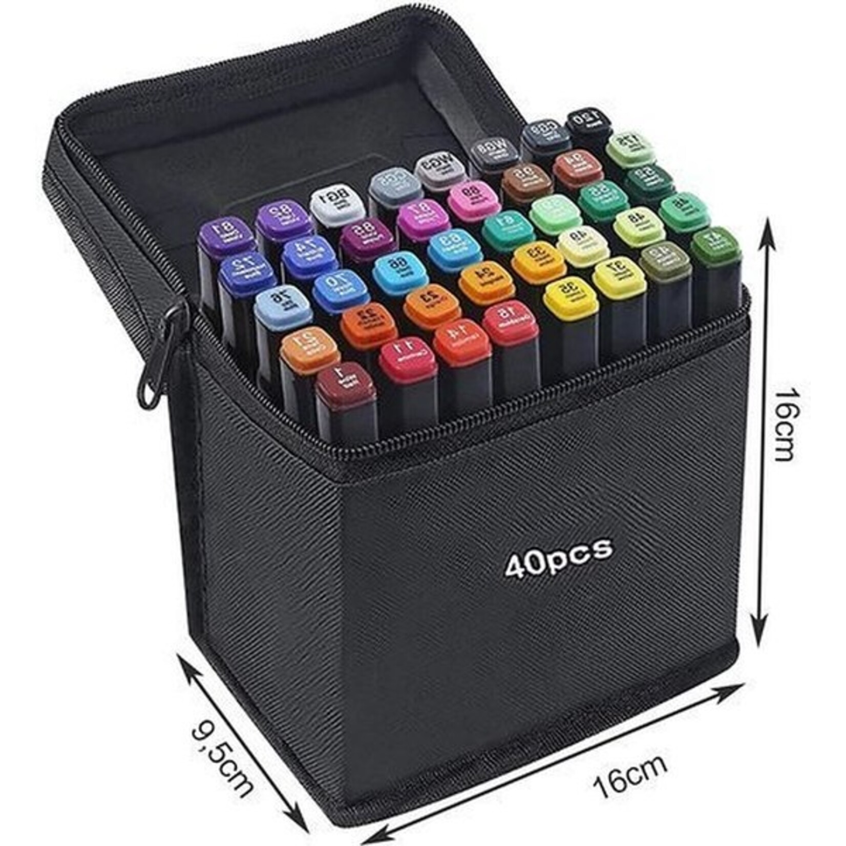 Markers - Twinmarkers 40 pieces