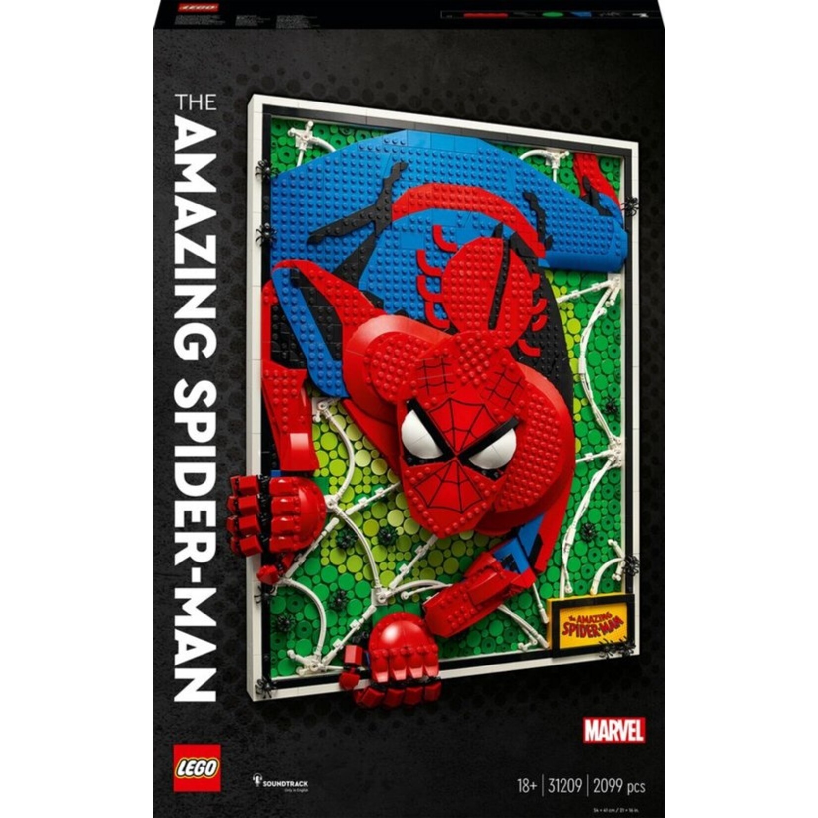 LEGO LEGO ART The amazing Spider-Man- 31209
