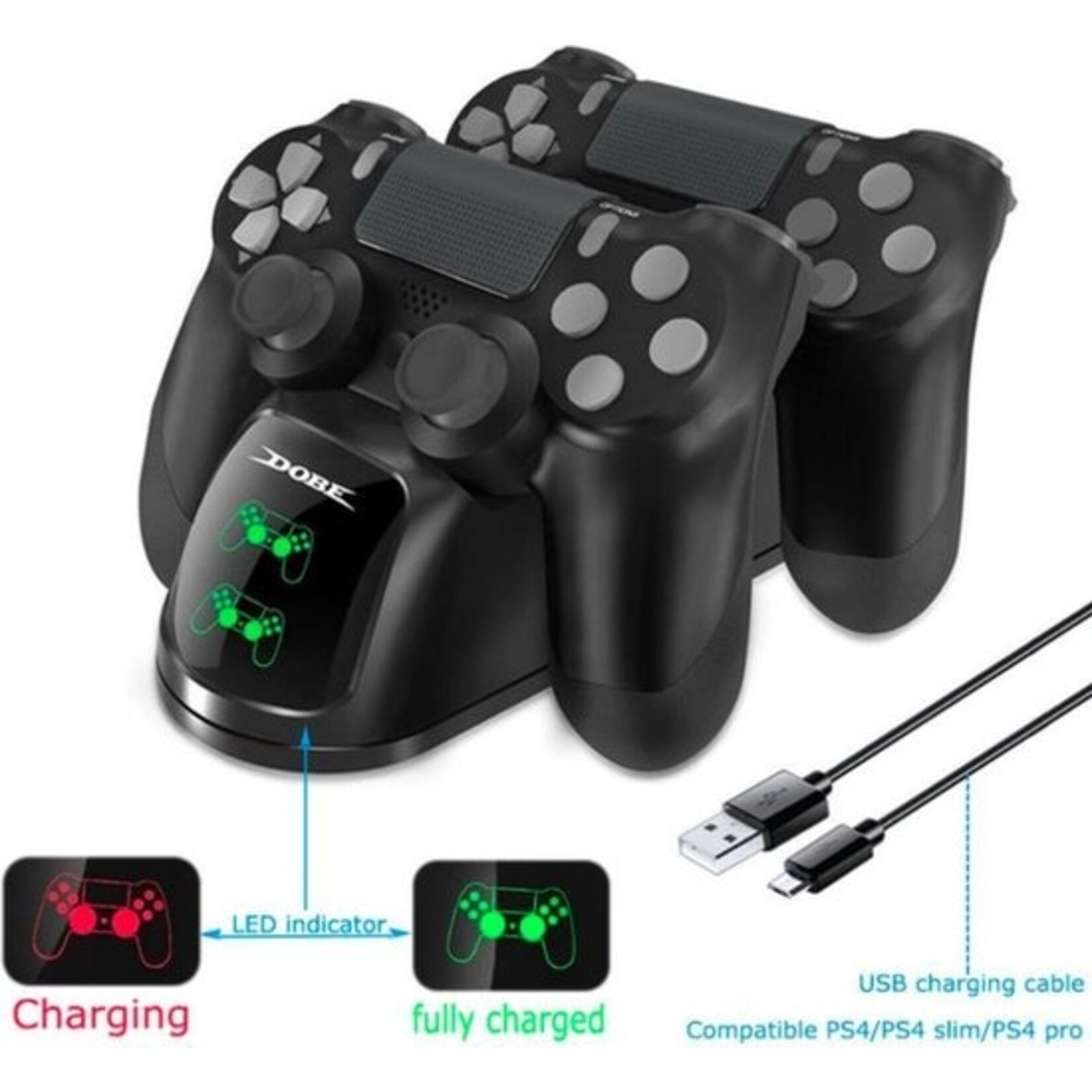 Dobe charging station - Playstation 4 Controller