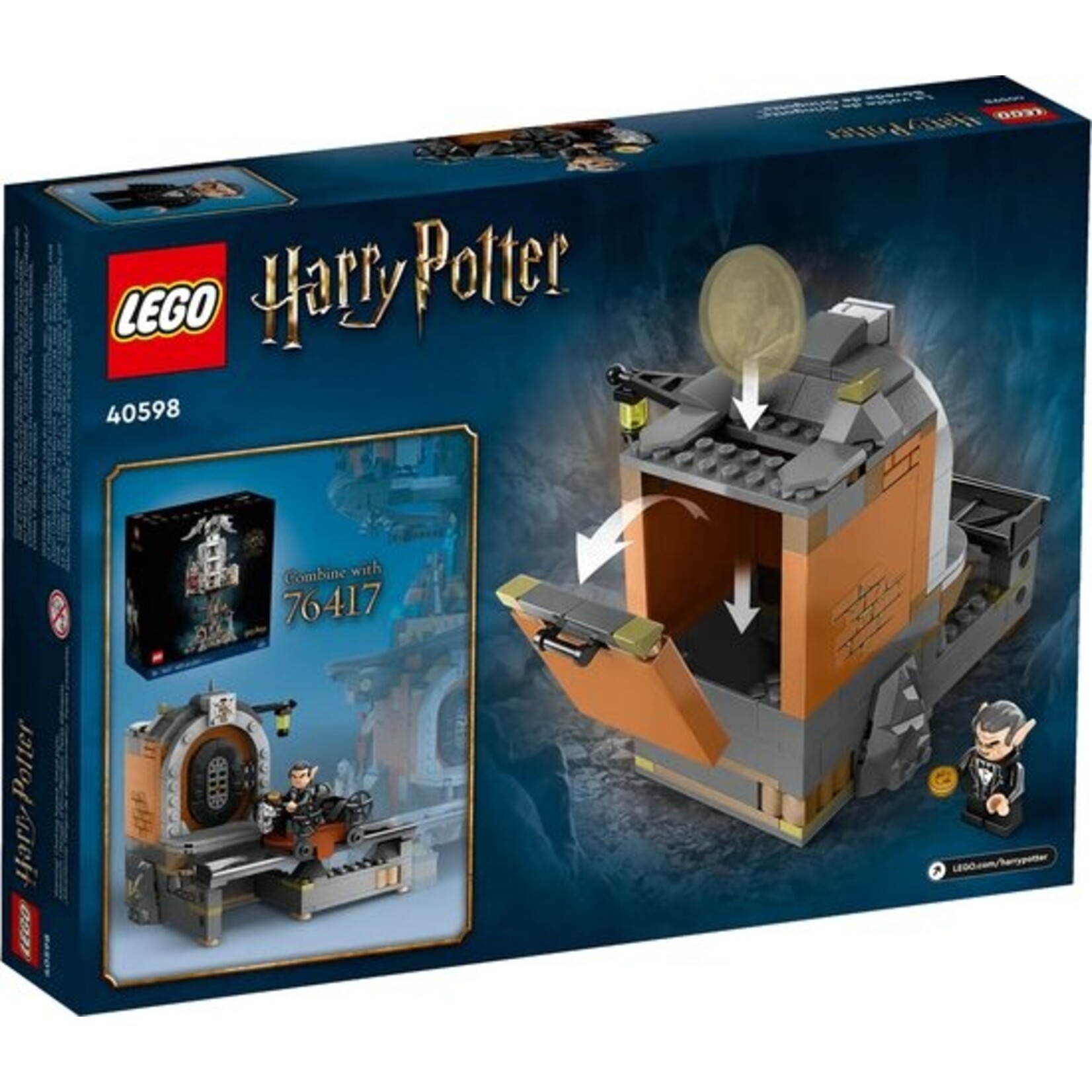 LEGO LEGO Harry Potter Vault in Gold Grab™ - 40598