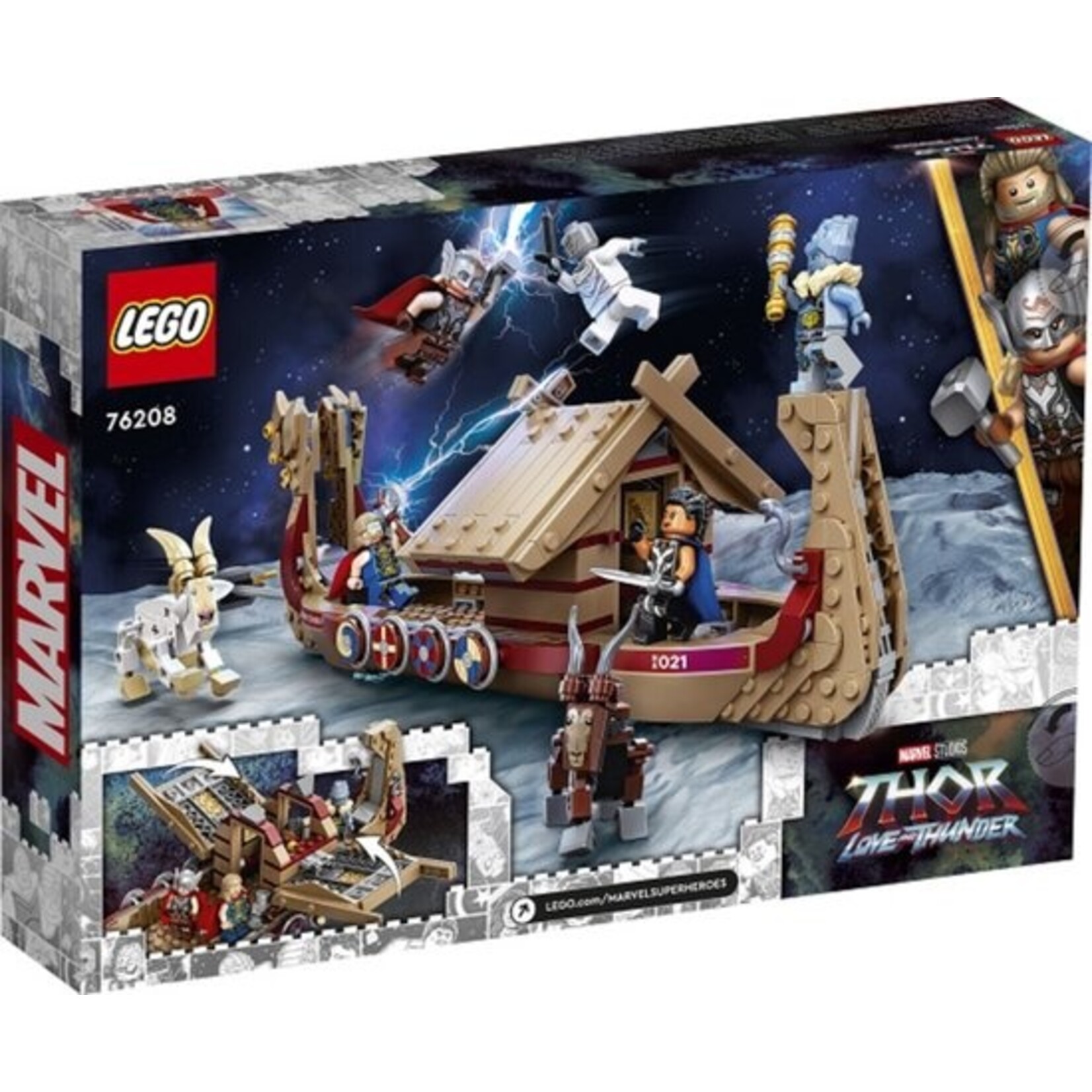 LEGO LEGO Marvel Thor Het Geitenschip - 76208