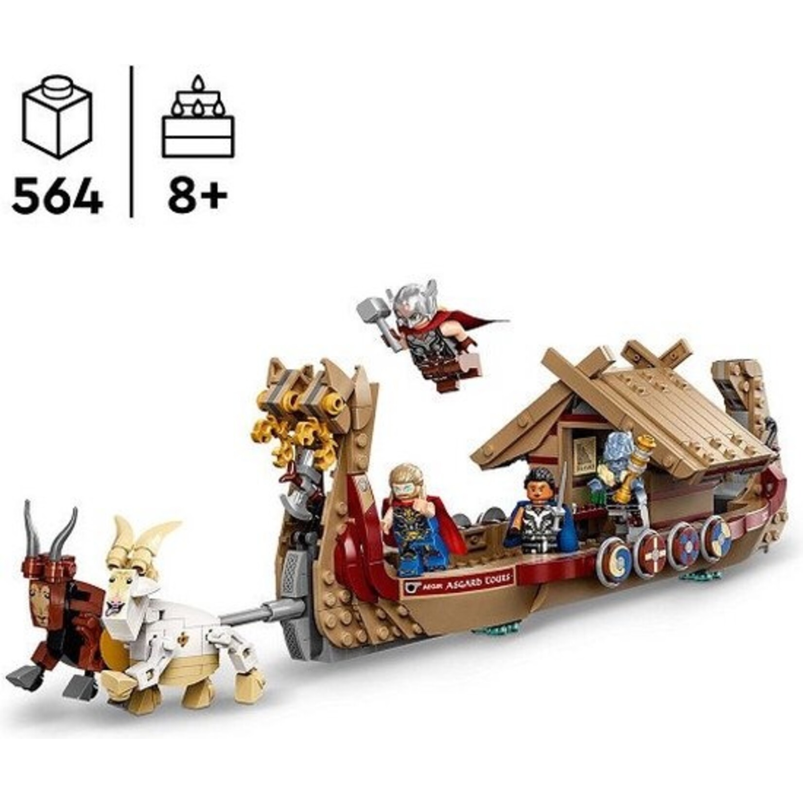 LEGO LEGO Marvel Thor Het Geitenschip - 76208