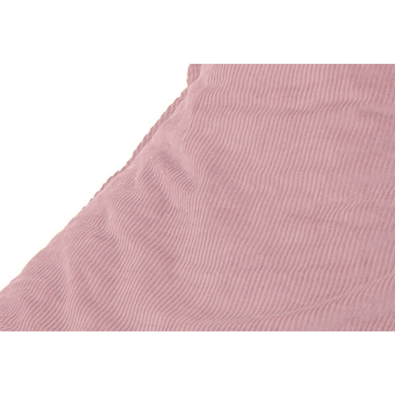 Bobbel Home Bobbel Home -  Zitzak Stoelvorm - Santiago - Ribstof – Zitstoel - Junior - 100 liter - Curduroy - Voor Binnen - Roze