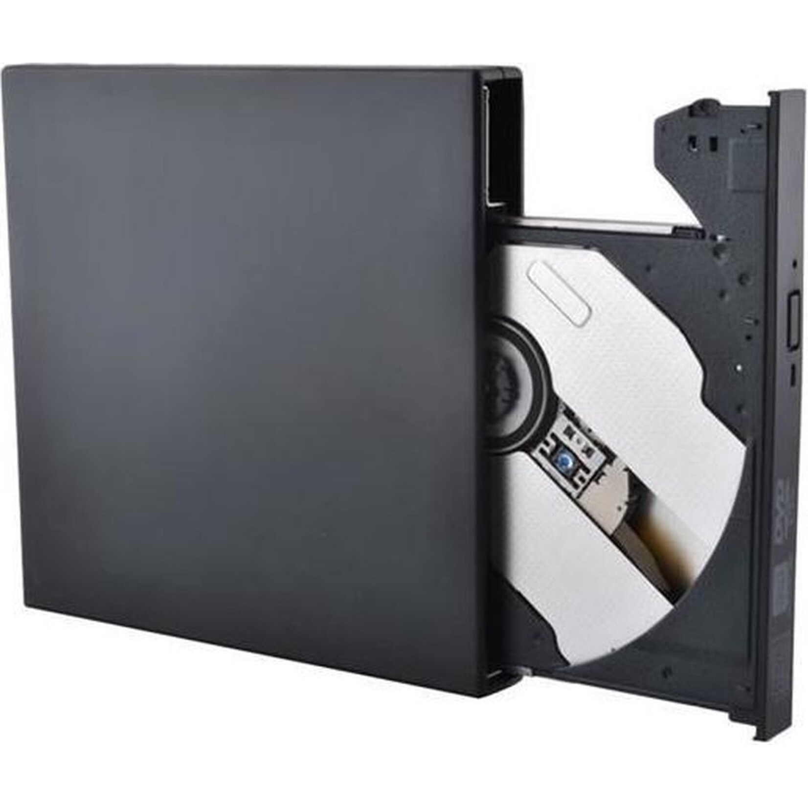 Parya Parya - Plug & Play Externe CD/DVD Combo Drive Speler Reader - USB 2.0 CD-Rom Disk Lezer & Brander
