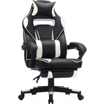 Bobbel Home Luxe Gamestoel - Met Hoofdkussen - Kunstleer - Zwart