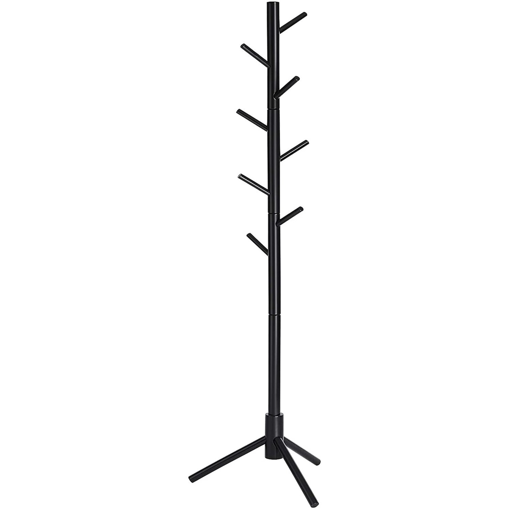 Parya Home coat rack - 8 hooks - black