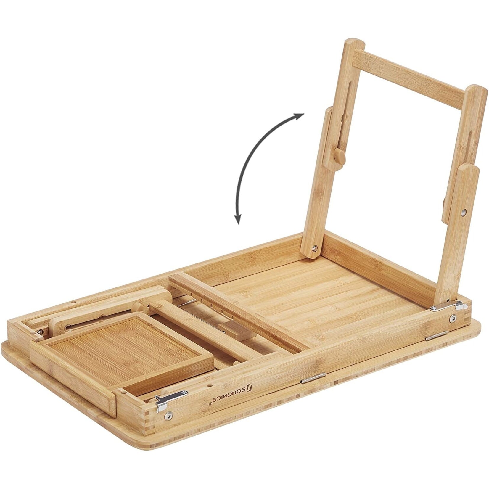 Parya Home - Houten Laptoptafel - Bamboe - Bruin
