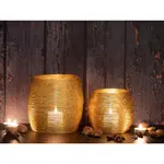 Bobbel Home Bobble Home -Tea Light Holder Set 2-Piece - Gold