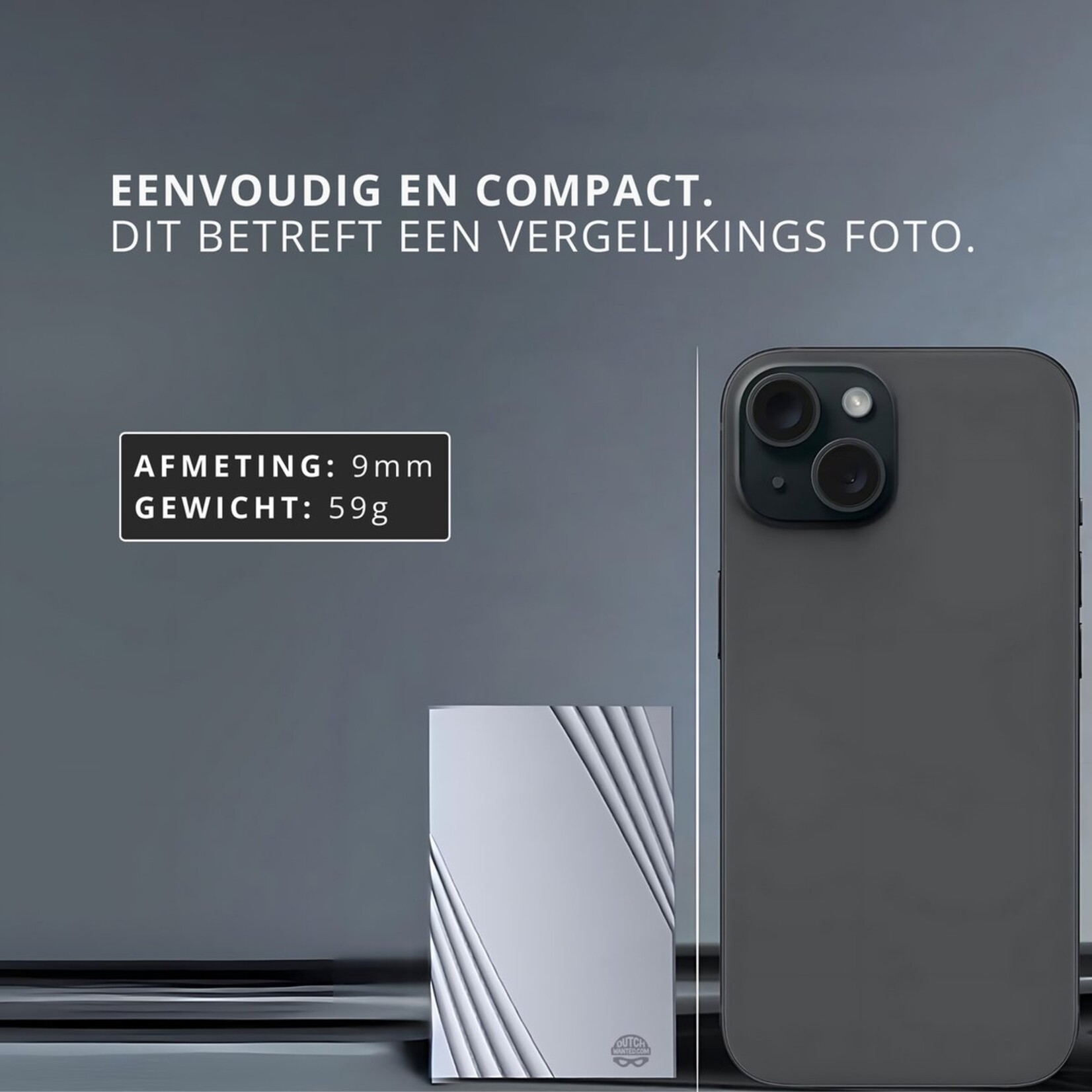 Dutch Wanted Dutch Wanted Ultra Glance Portable SSD External Hard Drive - Fast writing speed of 550mb p/s - 1TB of Solid State Storage - Plug and play - Portable storage - Storage external PC or laptop - USB 3.2 - Hard drive expansion - 1TB