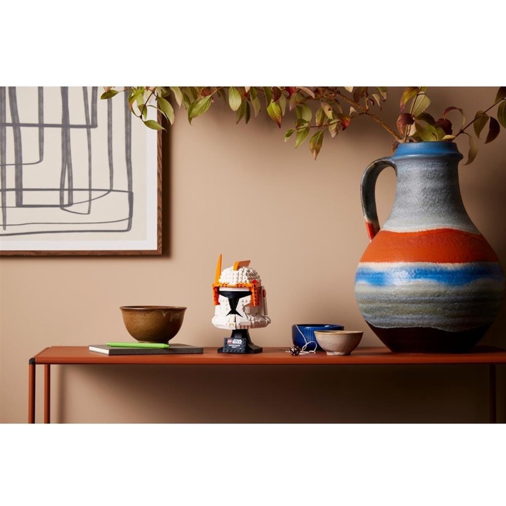 LEGO LEGO Star Wars Clone Commander Cody Helm Bouw en Decoratie Set voor Volwassenen - 75350