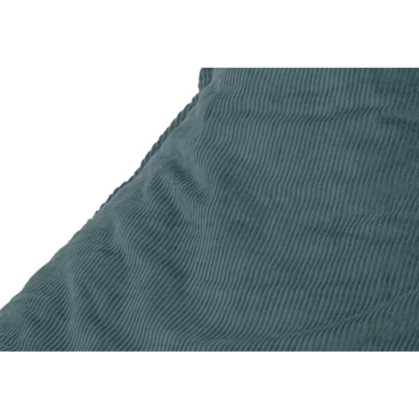 Bobbel Home Bobbel Home - Seat Bag Chair Shape - Santiago - Rib Fabric - Seat Chair - Junior - 100 liters - Curduroy - For Indoor - Petrol