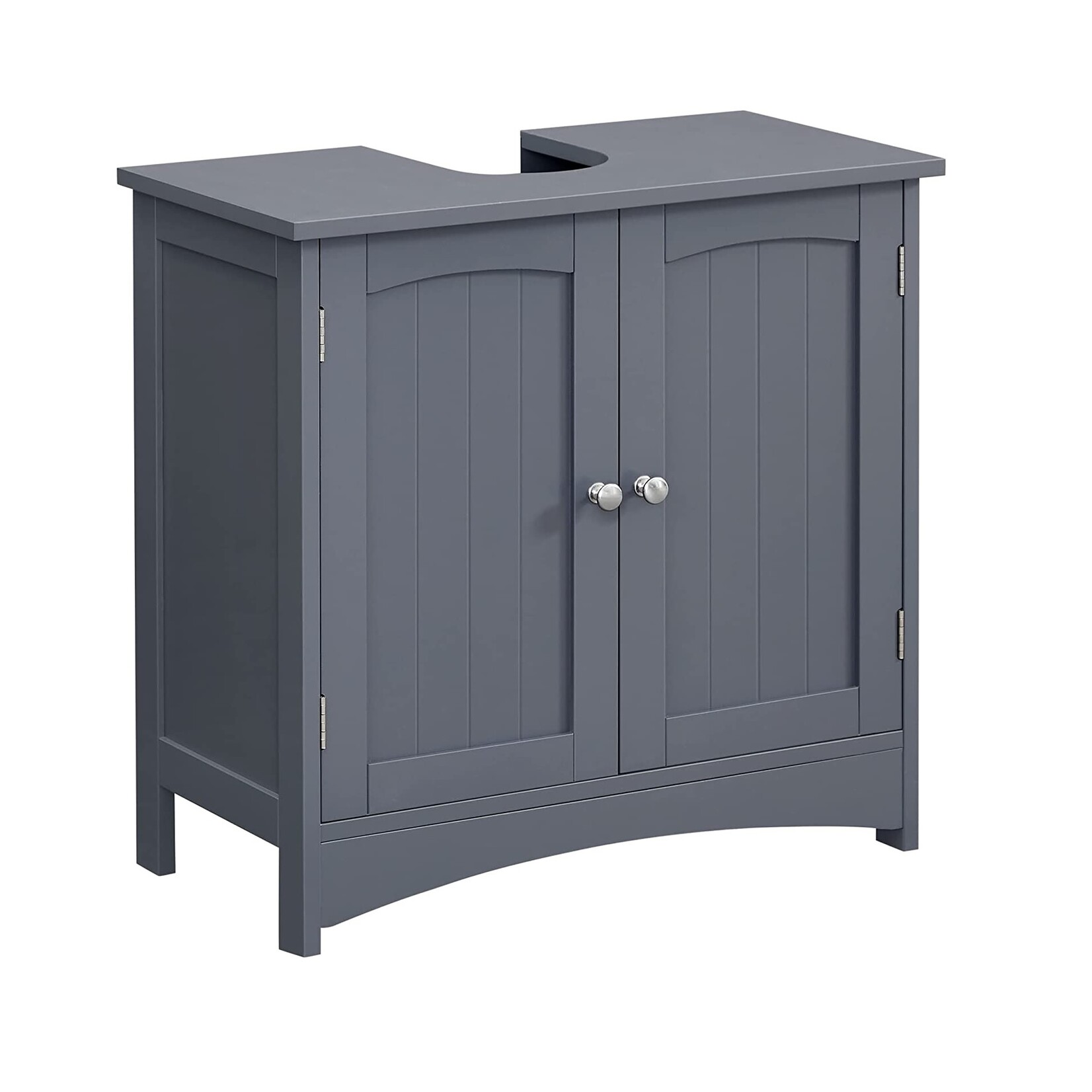 Parya Home Parya Home - Bathroom cabinet - Vanity unit - 2 Doors - Wood - Grey