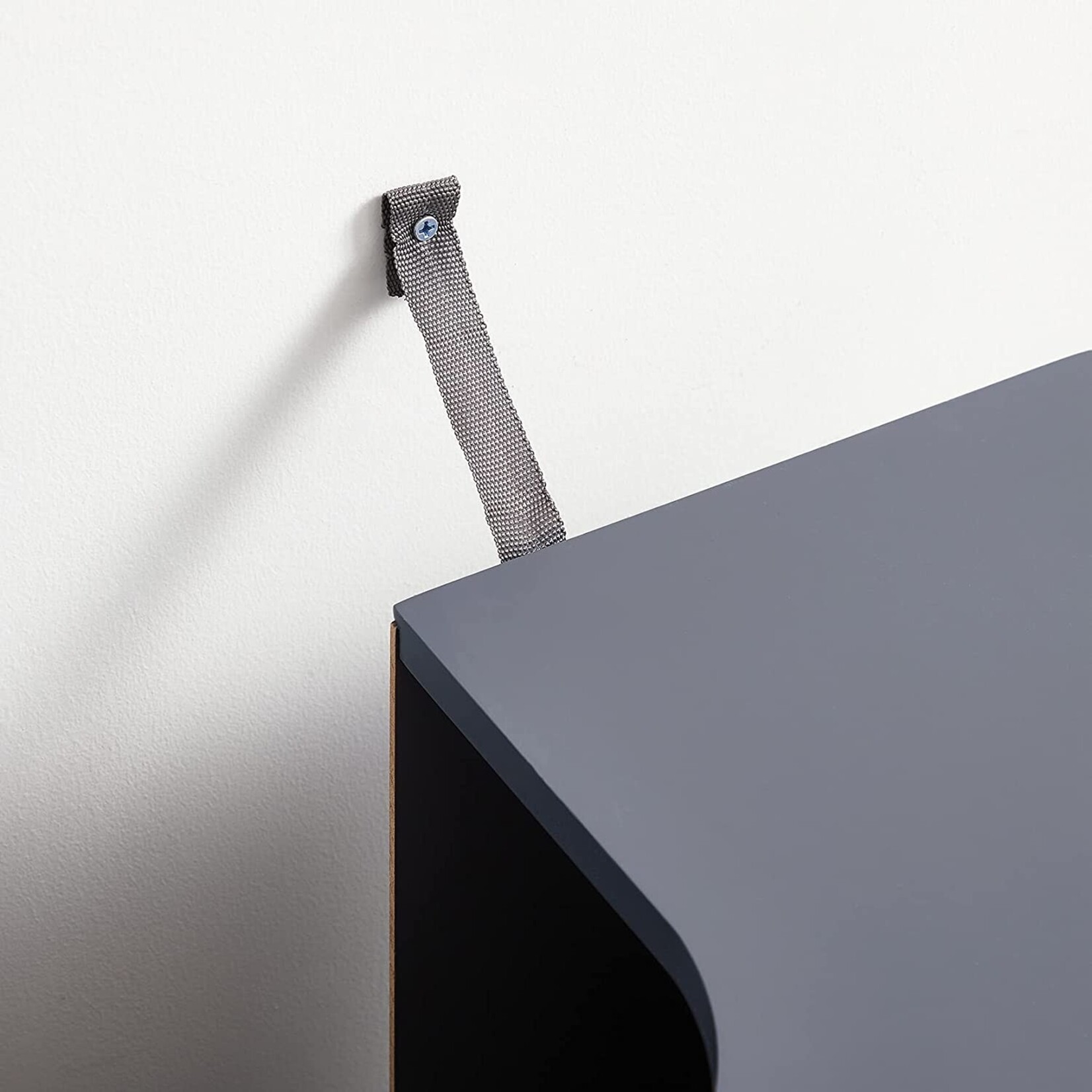 Parya Home Parya Home - Bathroom cabinet - Vanity unit - 2 Doors - Wood - Grey