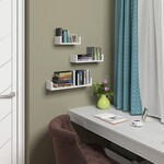 Parya Home Parya Home - wandplank - set van 3 zwevende planken