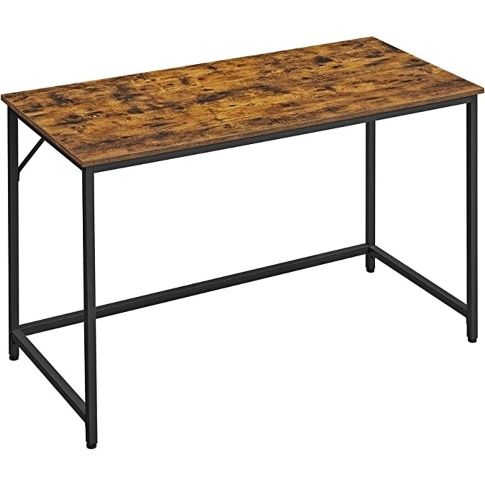 Parya Home - Computer desk - Brown-black - 120 x 60 x 75 cm