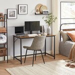 Parya Home Parya Home - Computer desk - Brown-black - 120 x 60 x 75 cm