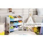 Parya Home Children's storage cabinet with 9 storage boxes