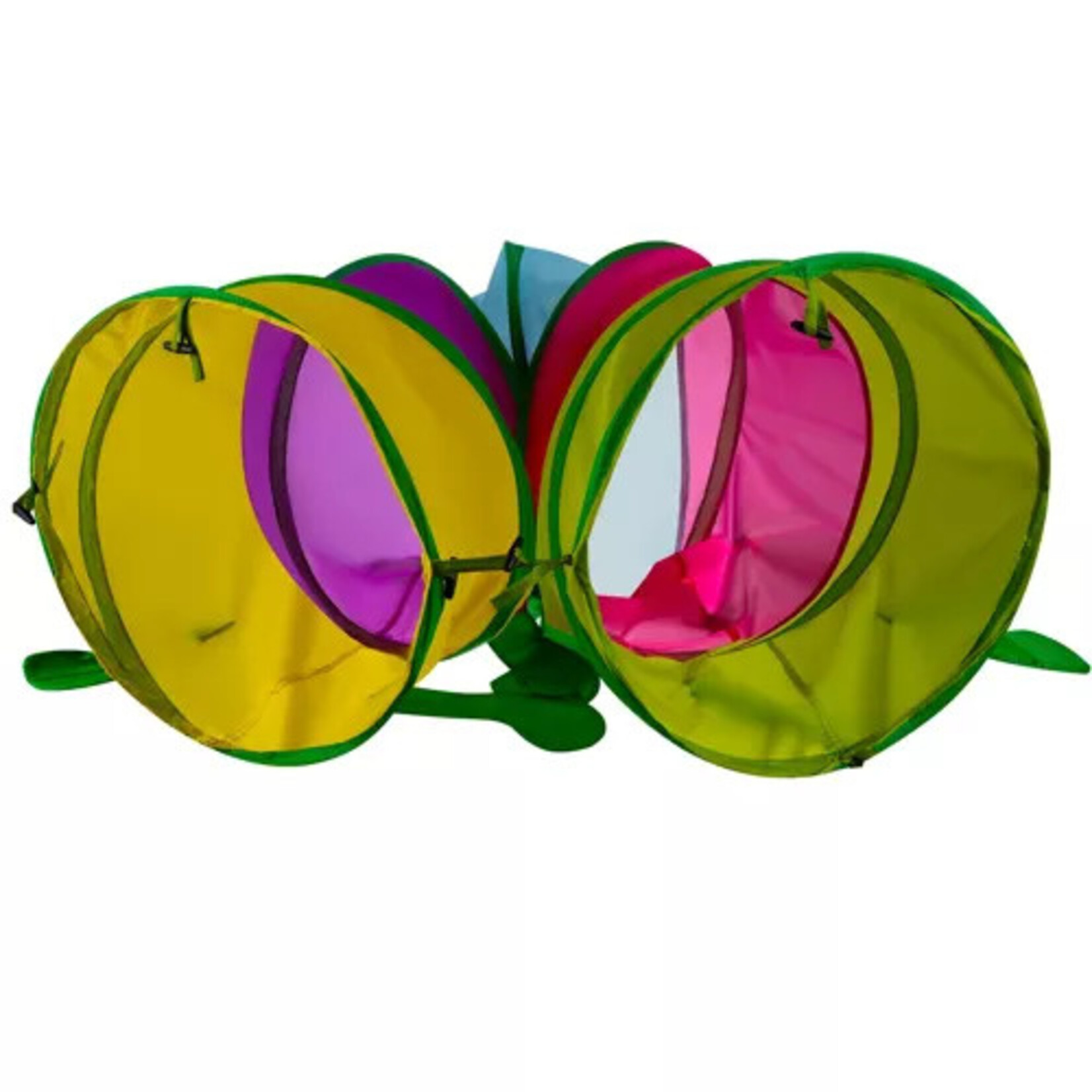 Bobbel Home Bobbel Home Speeltunnel voor kinderen - Kruiptunnel Rups - 165x46cm - Inclusief Draagtas – Speeltent met tunnel - Kruiprol - Opvouwbaar – Speeltent voor Binnen en Buiten