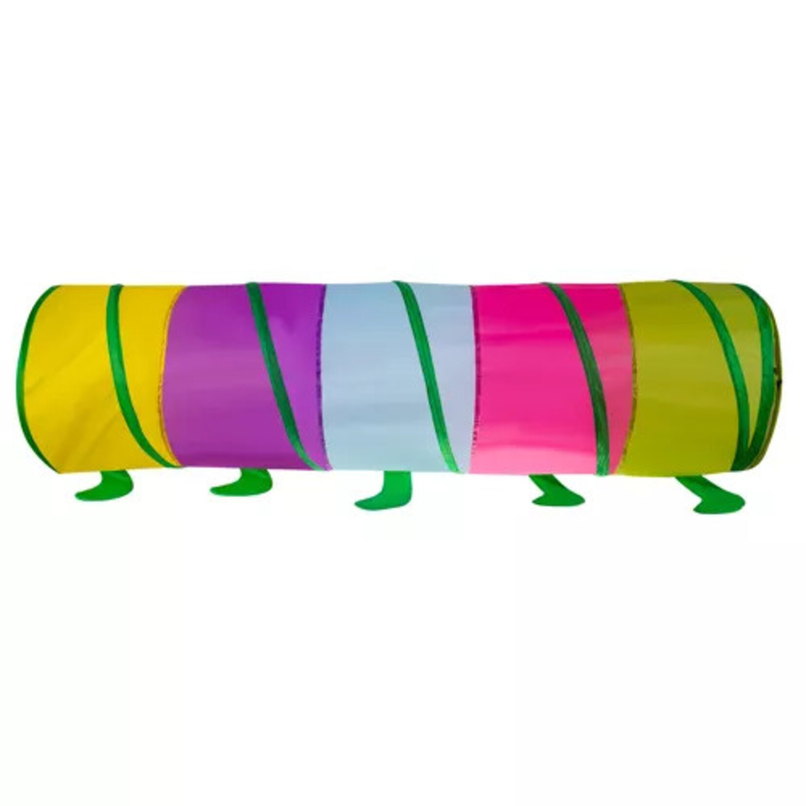 Bobbel Home Bobbel Home Speeltunnel voor kinderen - Kruiptunnel Rups - 165x46cm - Inclusief Draagtas – Speeltent met tunnel - Kruiprol - Opvouwbaar – Speeltent voor Binnen en Buiten