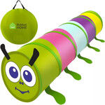 Bobbel Home Bobbel Home Speeltunnel voor kinderen - Kruiptunnel Rups - 165x46cm