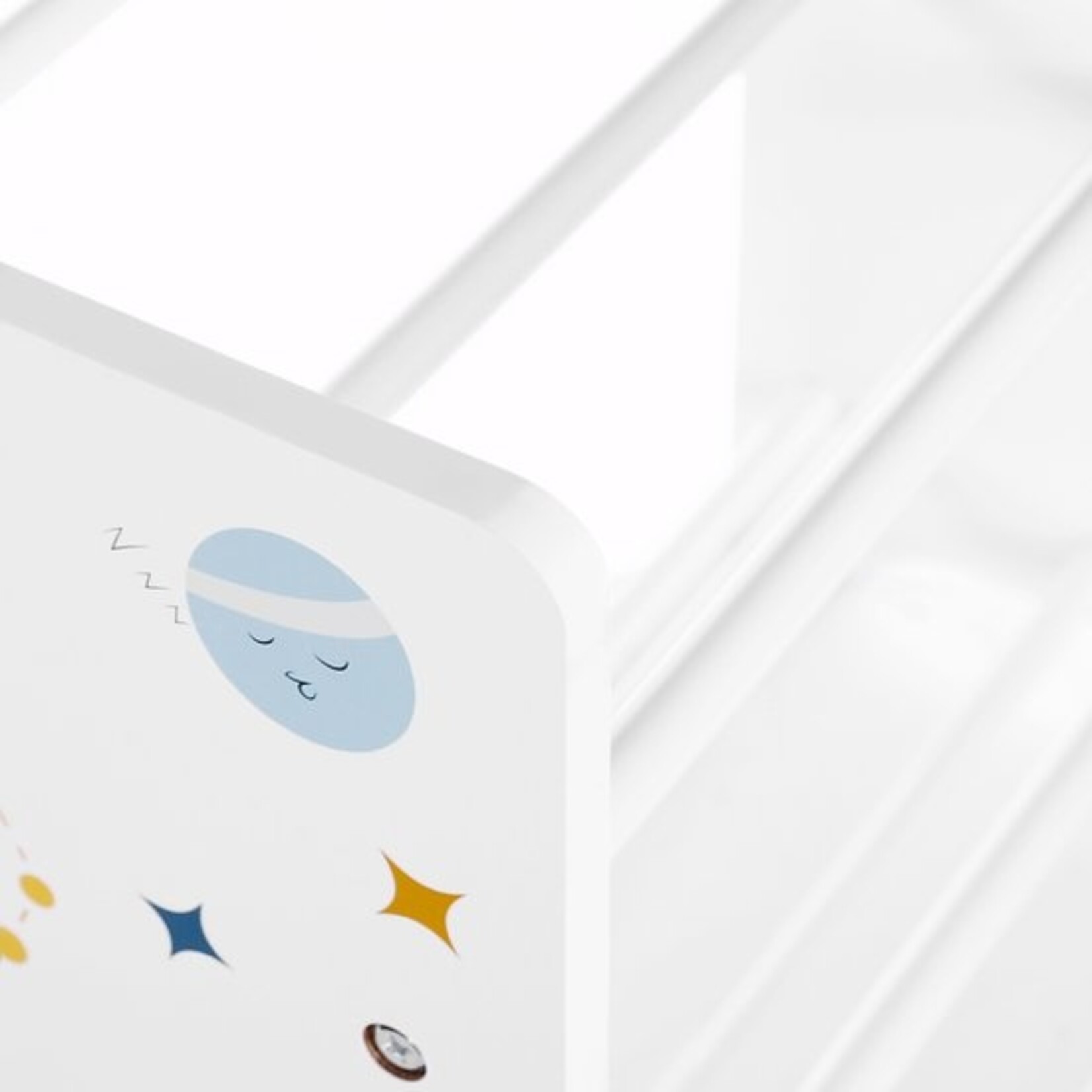 Parya Home Children's storage cabinet with 9 storage boxes