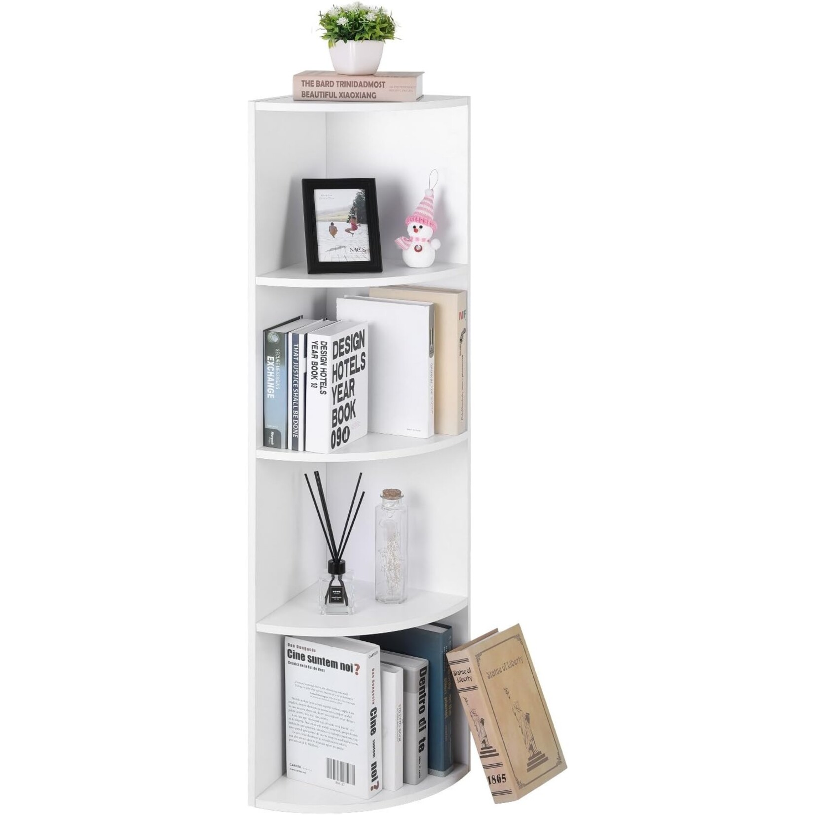 Parya Home Wandkast - Hoekkast - Opbergkast - Boekenkast