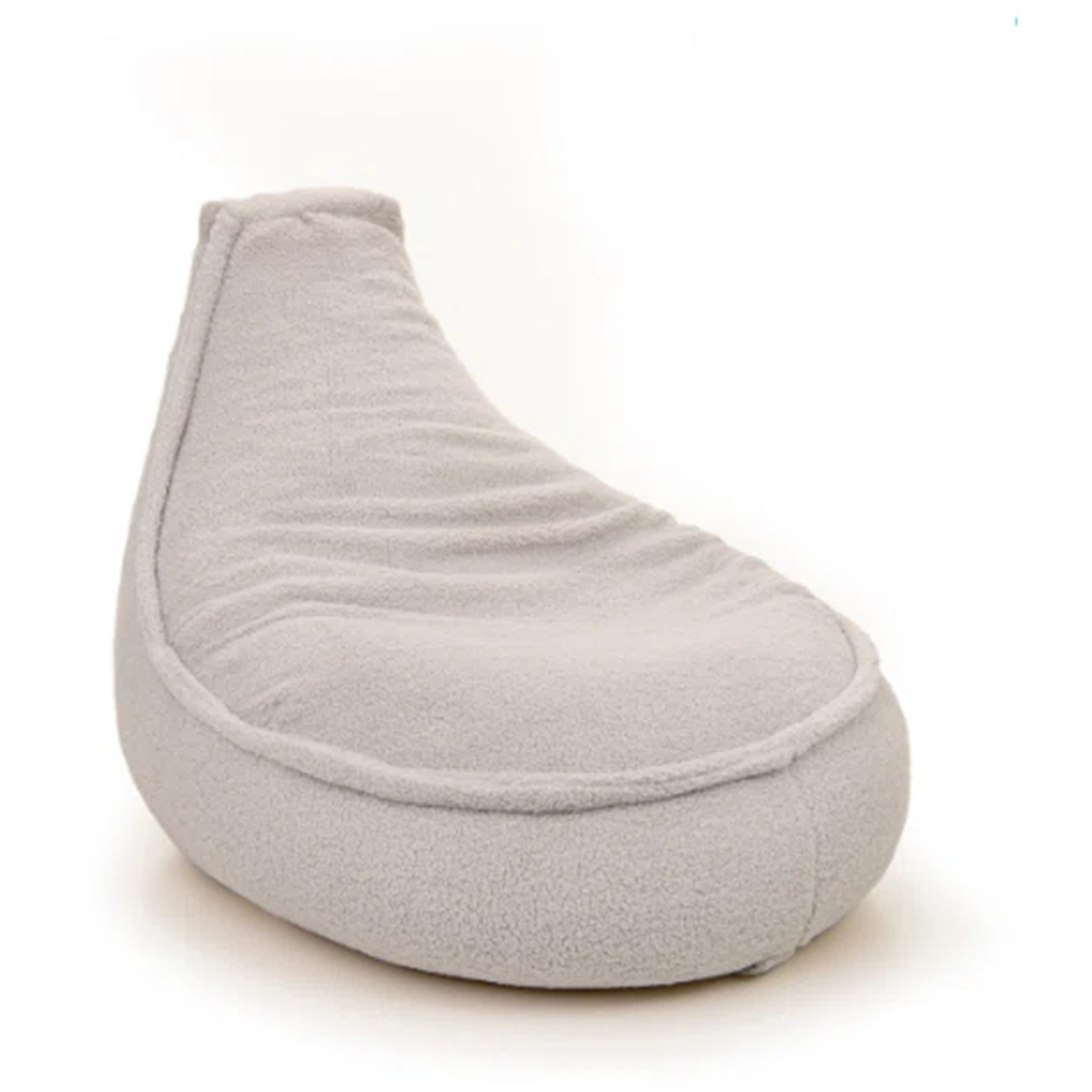 Bobbel Home Bobbel Home Beanbag Child Teddy - Beanbag Chair Junior 75 x 55 cm - Beanbag Beige - Beanbag with Filling for Indoors