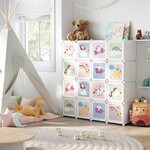 Parya Home Parya Home 16 Kubus Kinder Opbergkast, Wit