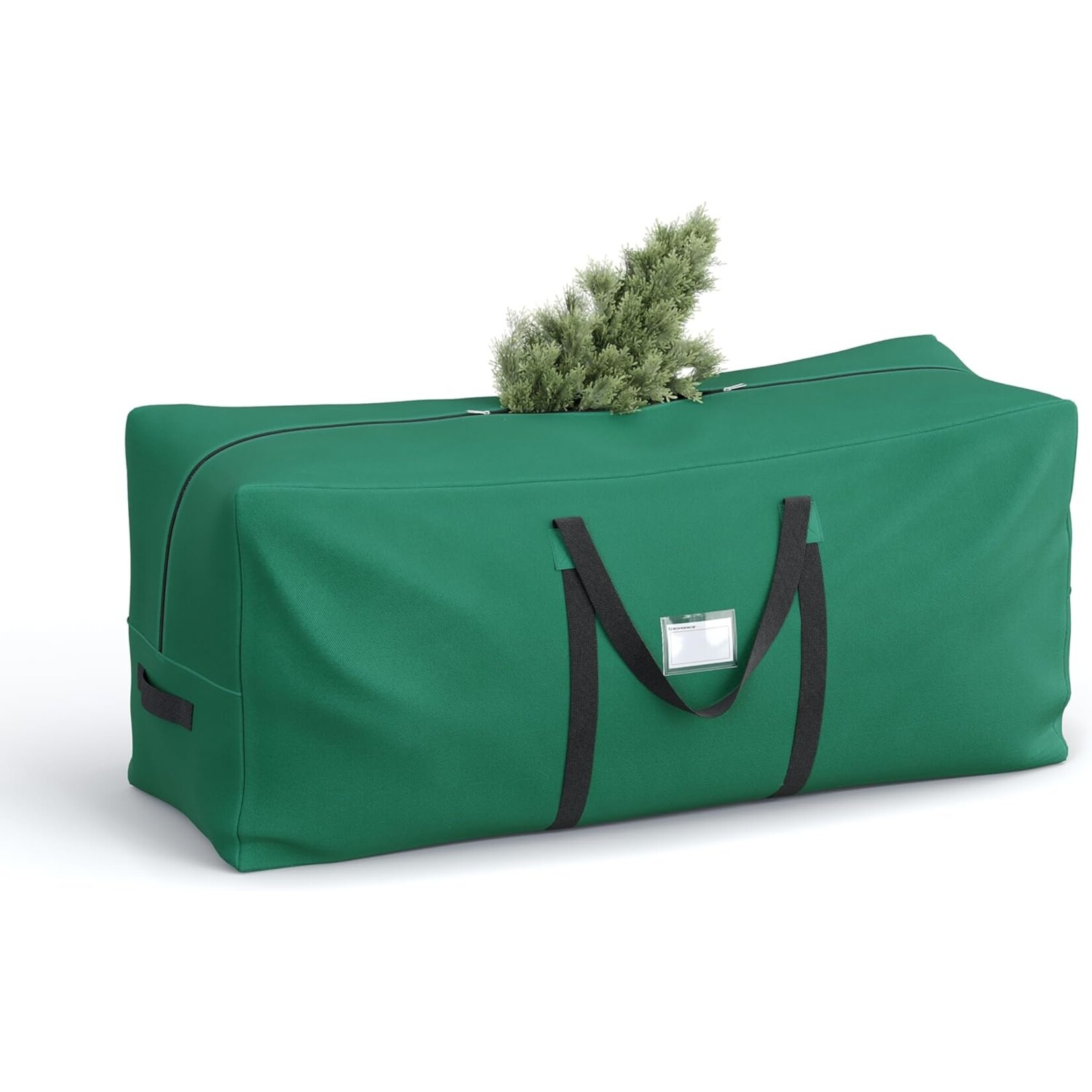 Parya Home Kerstboom Opbergtas Draagtas voor Bomen tot 210 cm met Handgrepen Groen